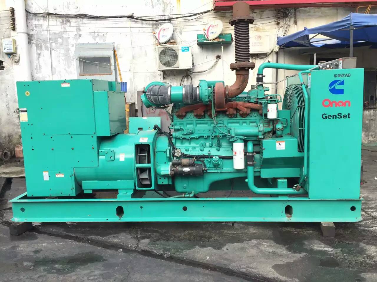 临桂租赁发电机-柴油发电机不正常冒烟的原因